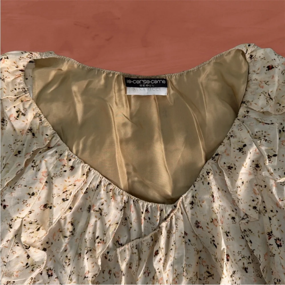 NINA RICCI RUFFLE DRESS - Picture 4 of 5